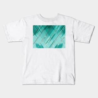 Diagonal stripes background 7 Kids T-Shirt